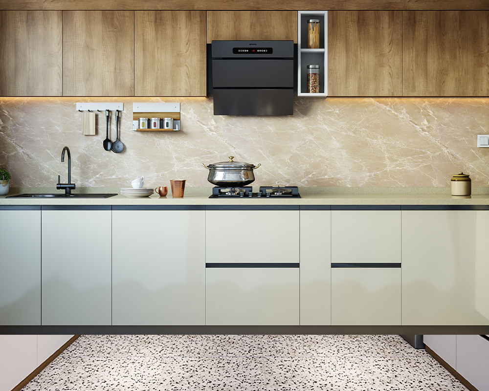 Straight Kitchen